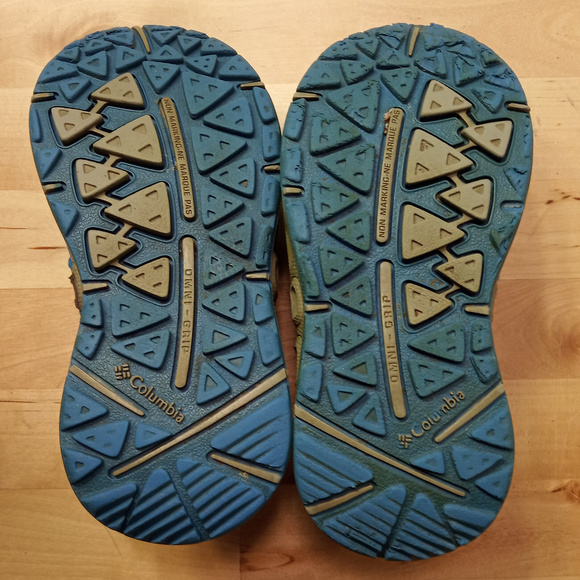 Columbia Supervent Mesh Water Sandals Kids Size 6 - Picture 7 of 8